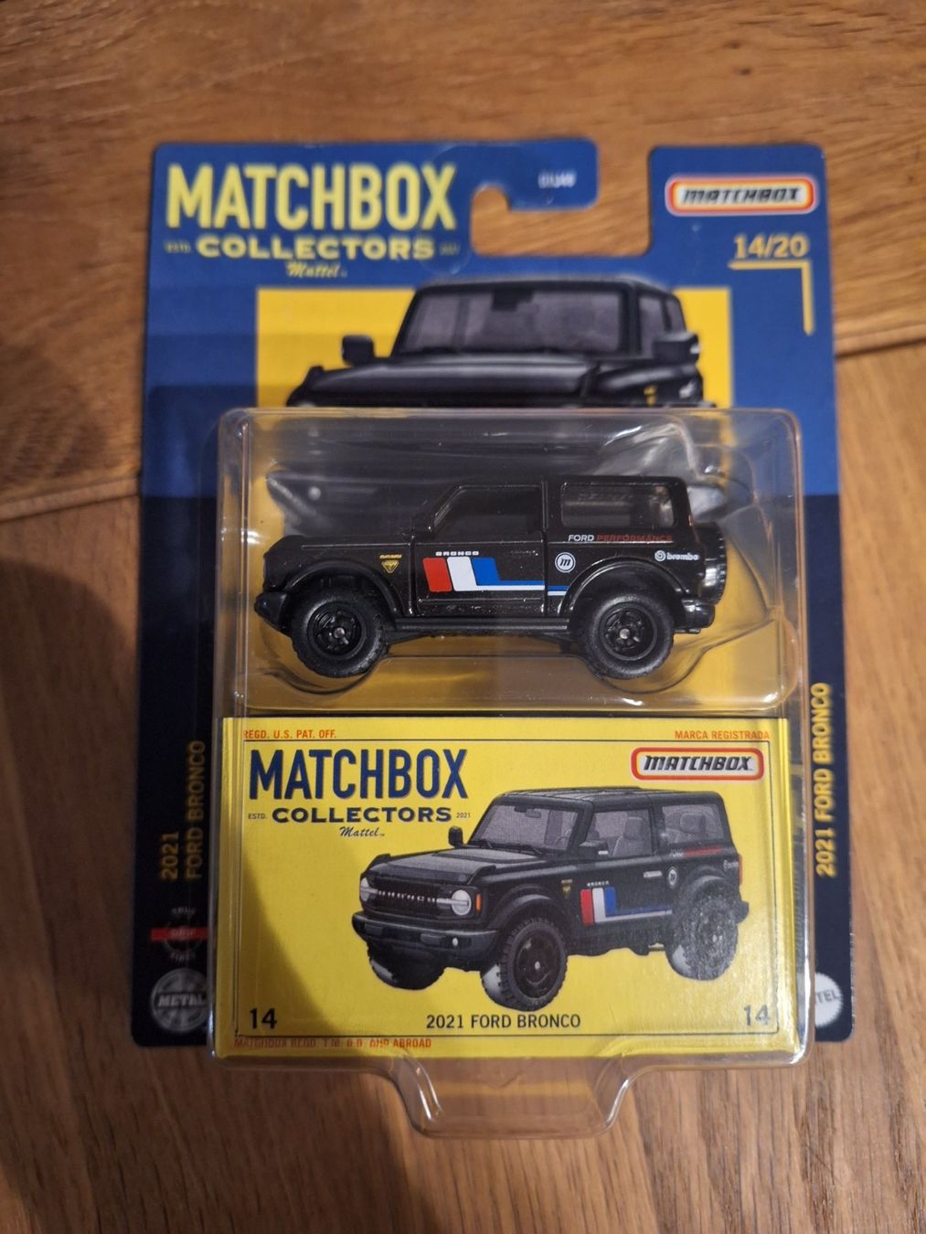 Matchbox Collectors 2022 2021 Ford Bronco 14/20