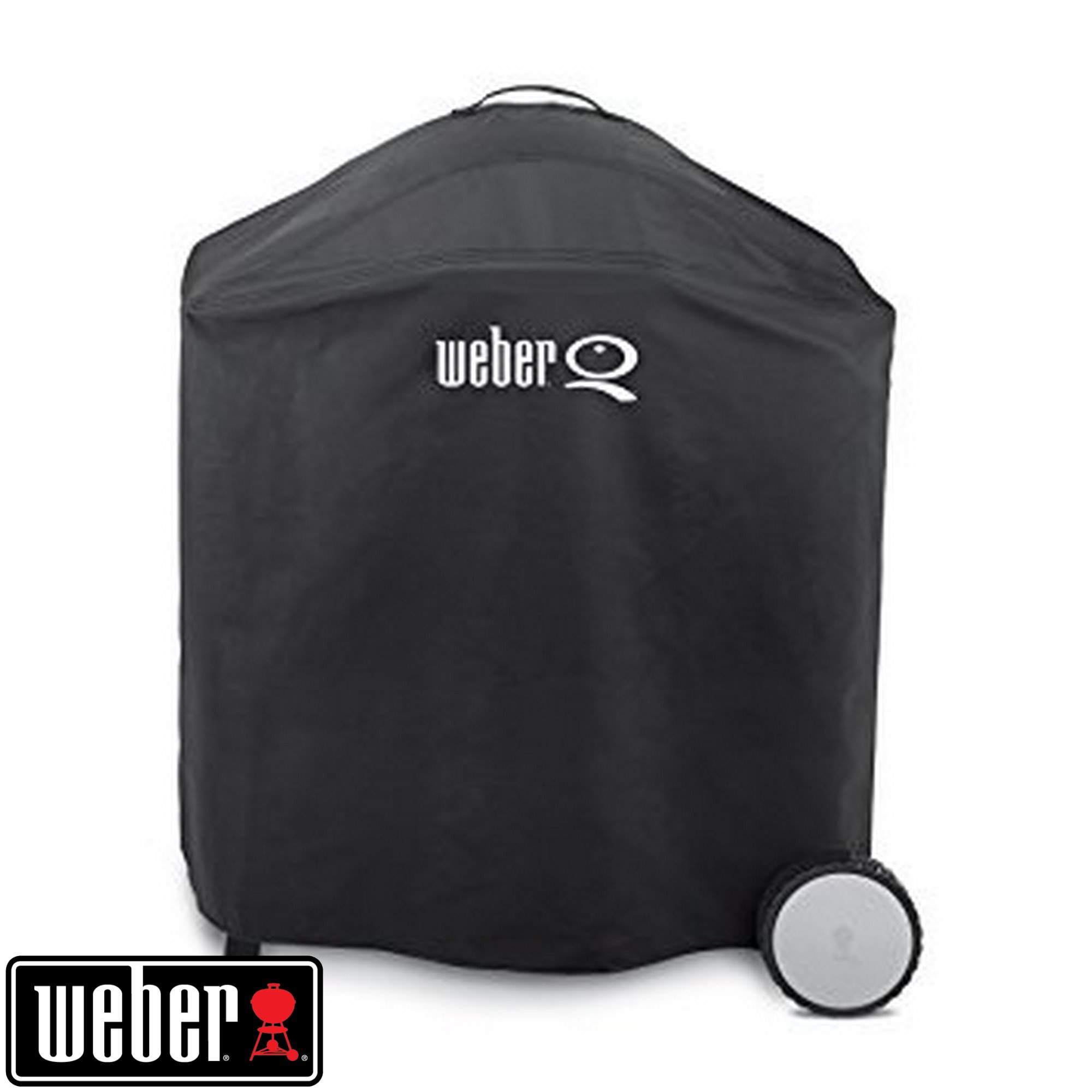 Weber Premium Abdeckhaube für Weber Q 300-/3000 u. 200-/2000-Serie mit Premium Rollwagen