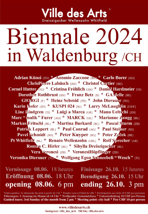 Biennale 2024, Ville des Arts, 4437 Waldenburg