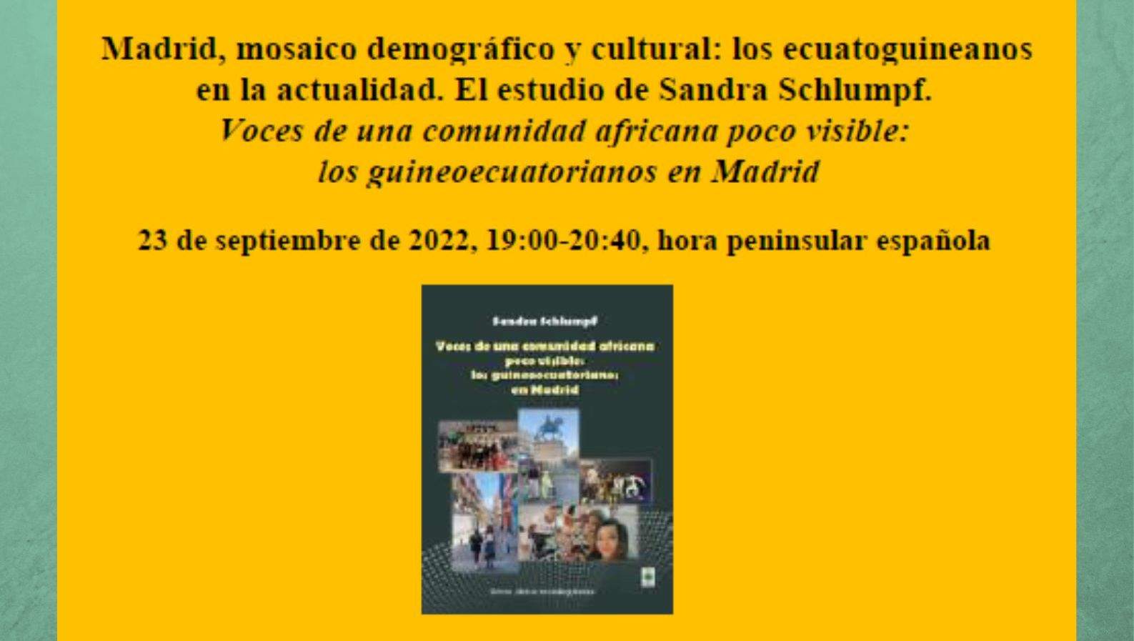Book presentation on 23rd September 2022