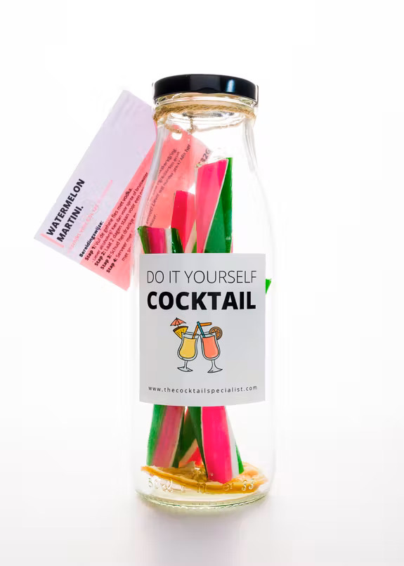 DIY Cocktails - Watermelon Martini - mach dir deinen Cocktail selber