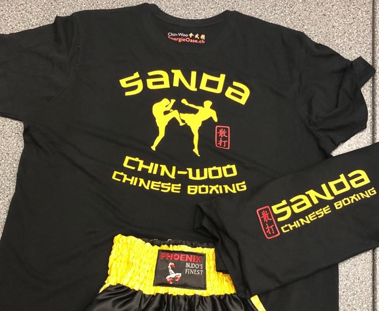 Neues T-Shirt für unsere Sanda Fighter