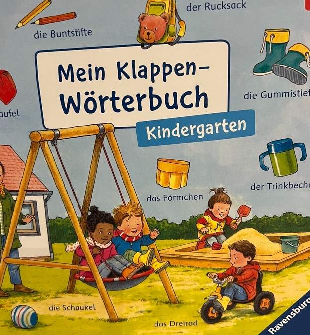 Mein Klappen-Wörterbuch- Kindergarten
