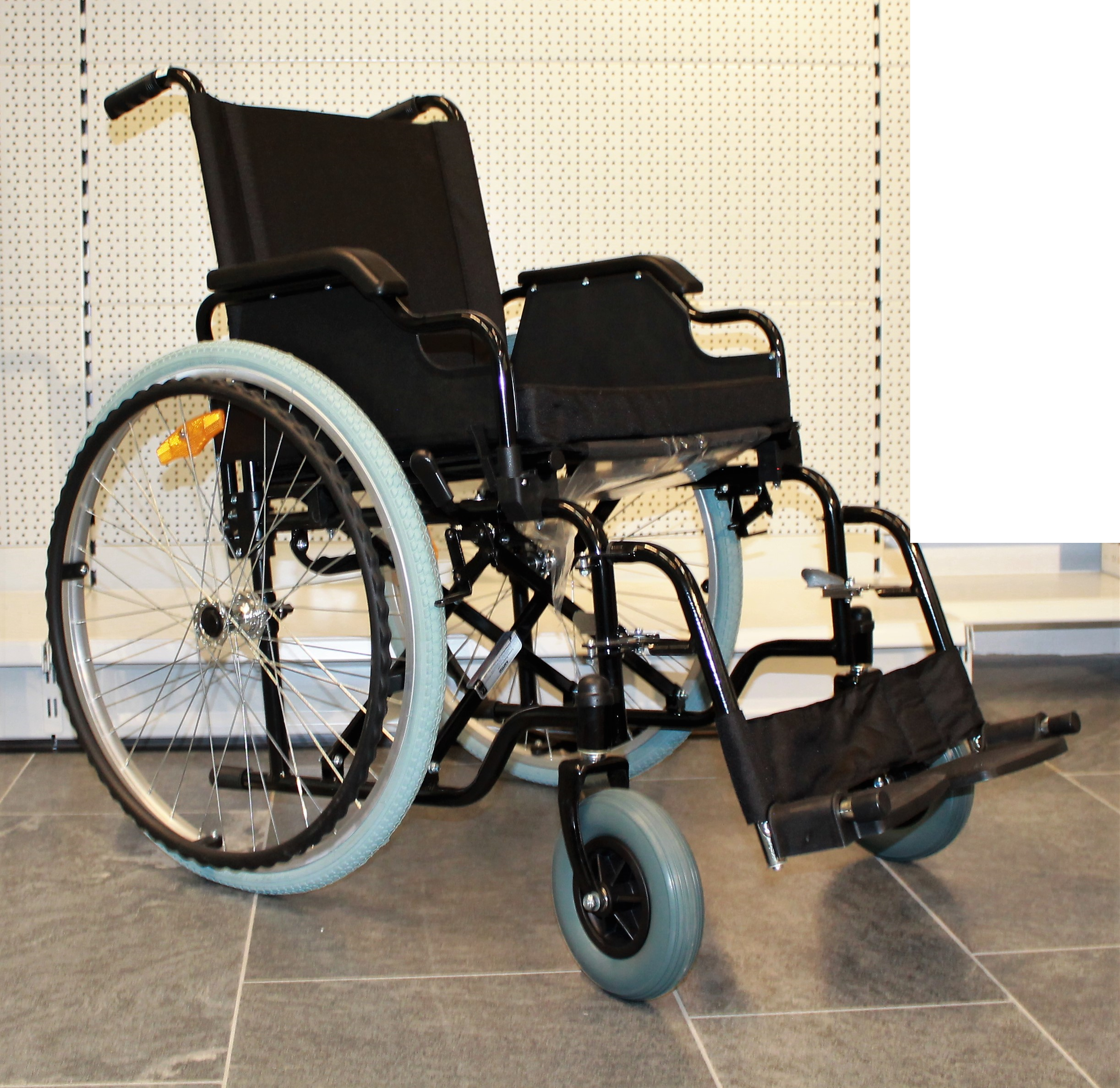 VaSano Rollstuhl Komfort Schwarz