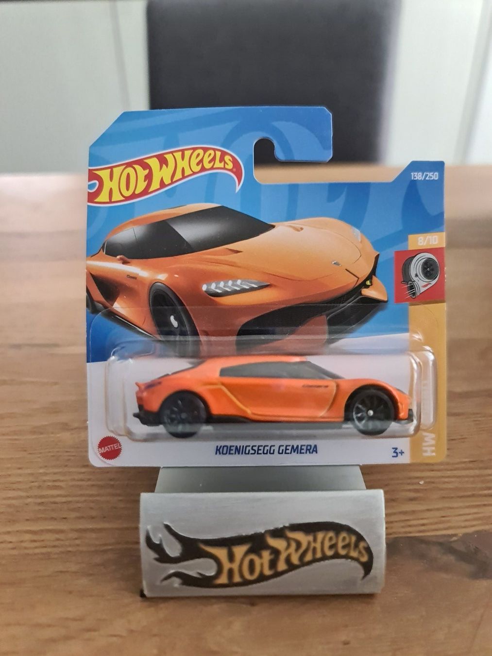 Hot Wheels HW Turbo 2022 Koenigsegg Gemera 8/10 Short Card