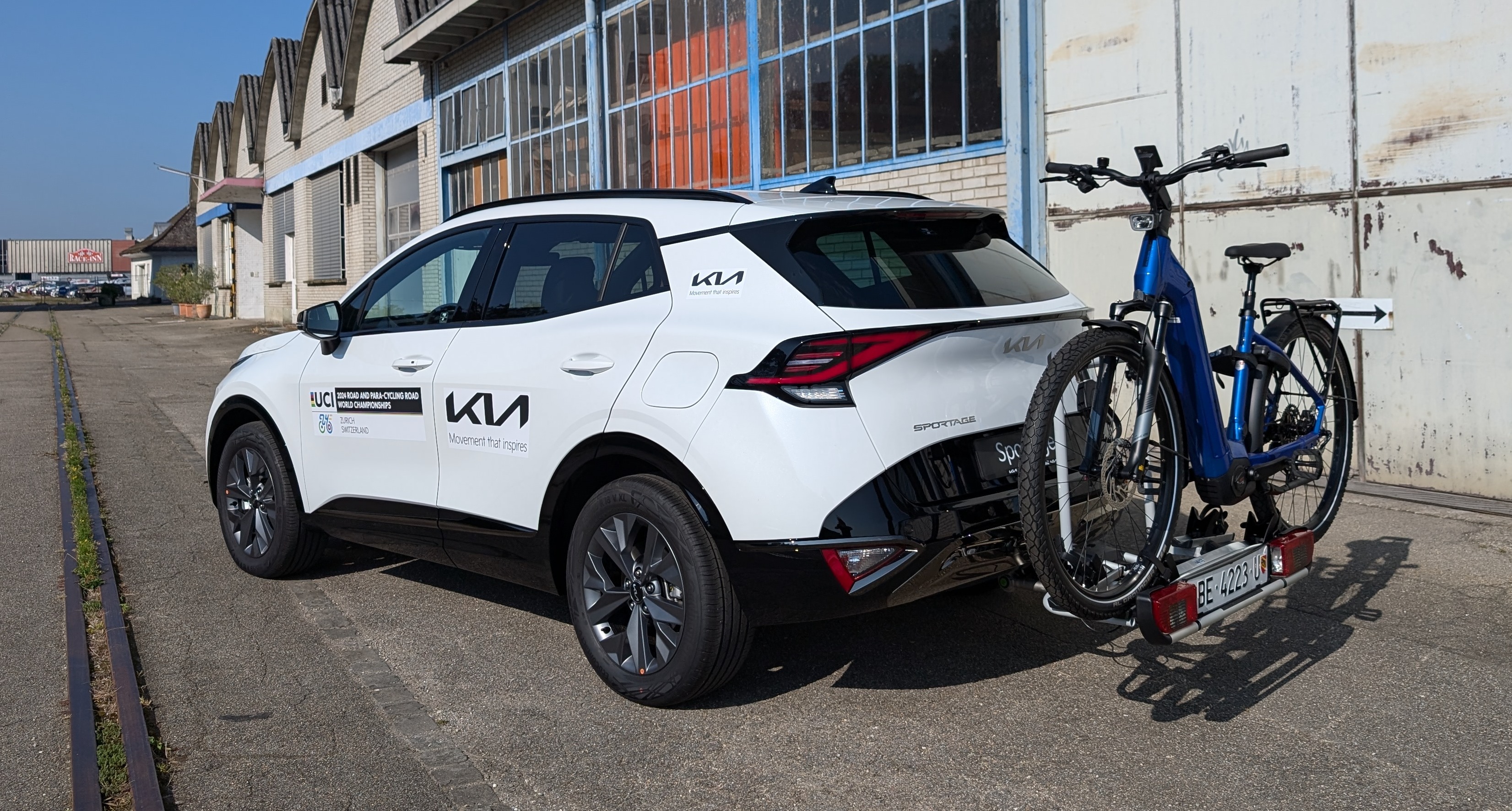 Kia ist UCI WM 2024 Mobilitätspartner