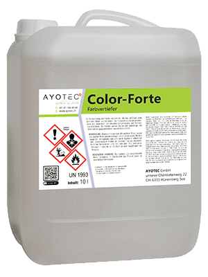 Color-Forte | Zur Farbvertiefung, Flächen werden frischer und farbkräftiger (wasserabweisend & vermindert Flecken).