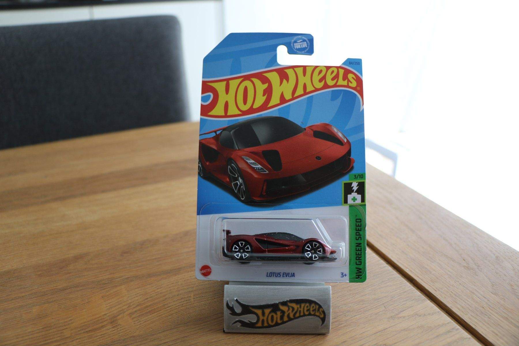 Hot Wheels HW Green Speed 2023 Lotus Evija 3/10 Long Card