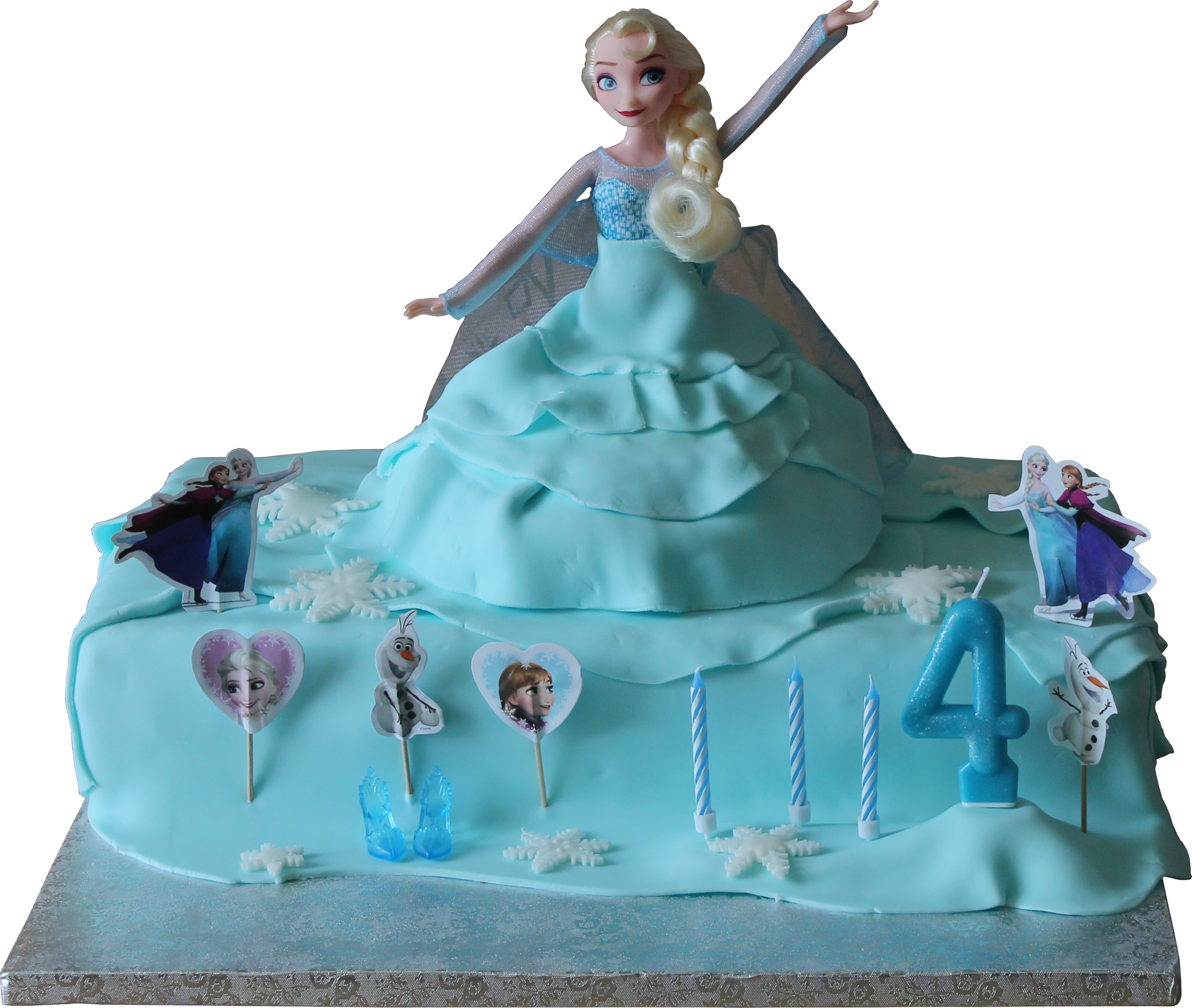 Frozen Elsa-Torte