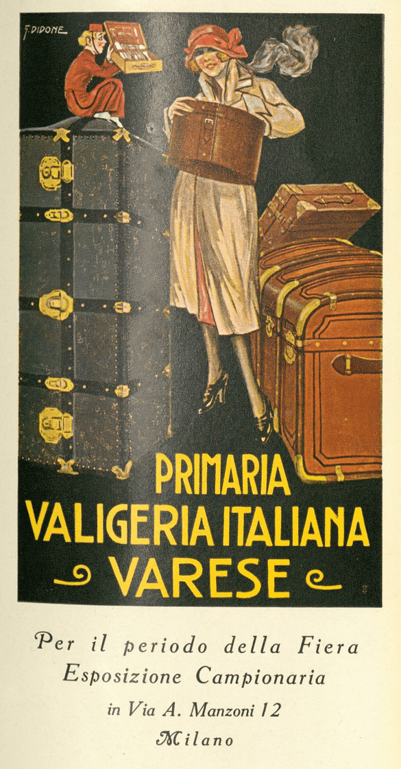 Schrank-Koffer Reisetruhe Primeria Valieria Italiana