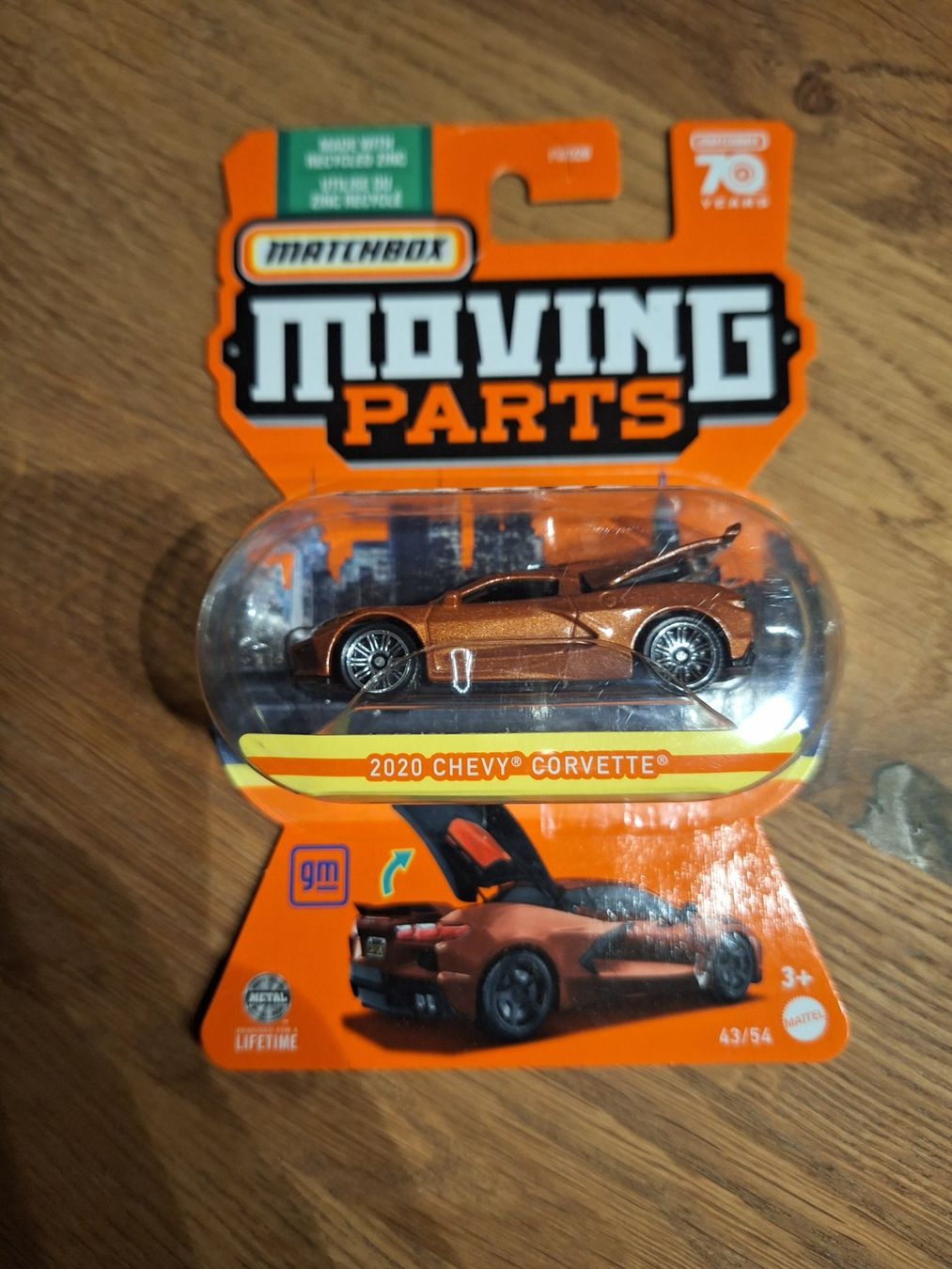 Matchbox Moving Parts 2023 2020 Chevy Corvette 43/54