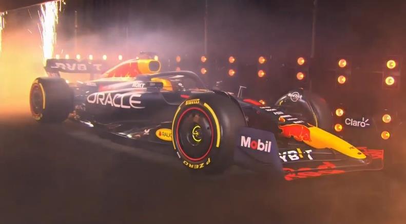the new RB19 Red Bull racing car liam parnell