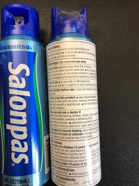 Salonpas Jet Spray 118 ml