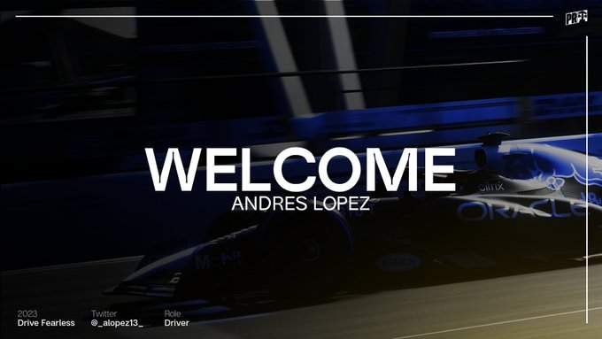 Andres Lopez PC driver parnellracing