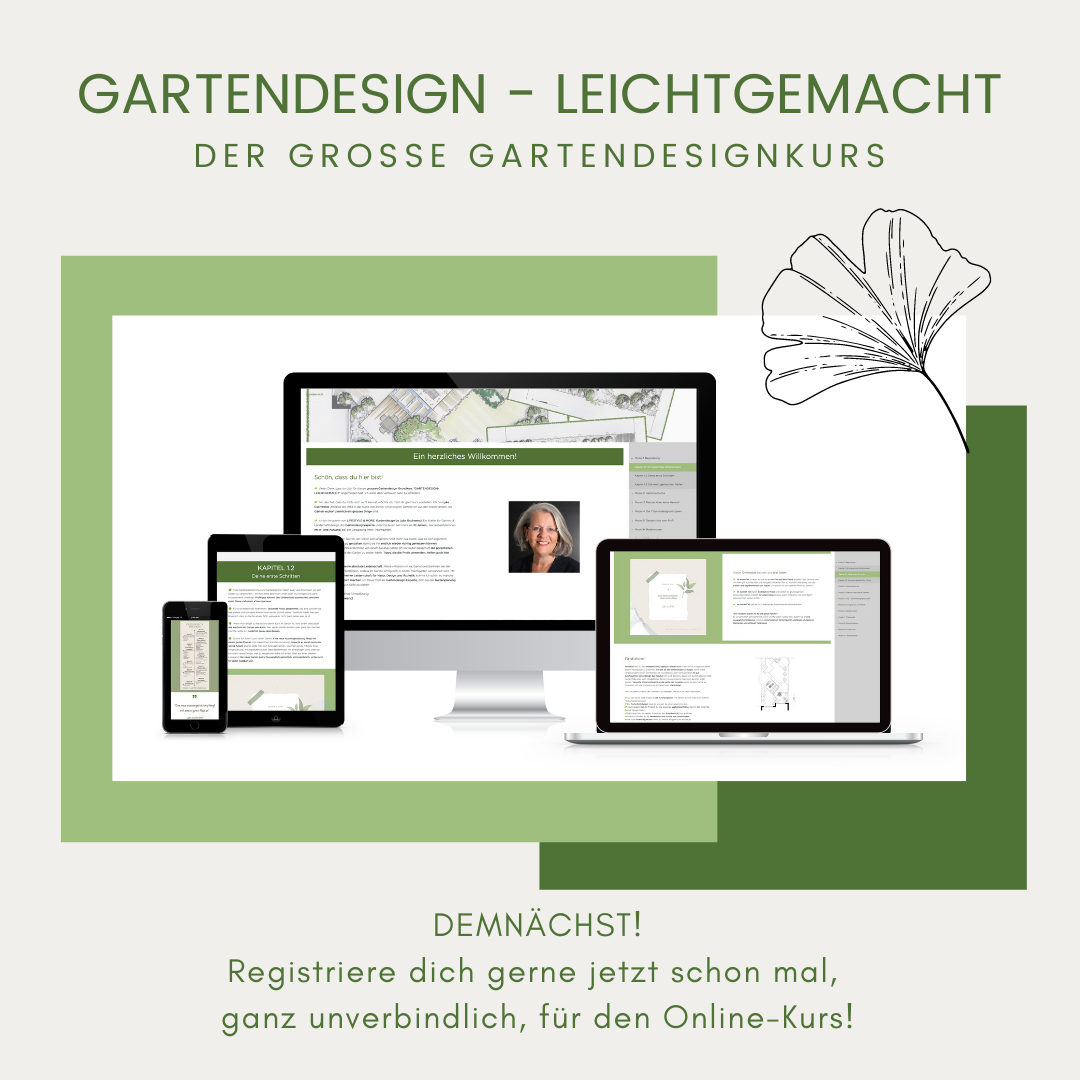 Onlinekurs Gartendesign Gartengestaltung