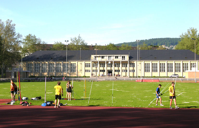 Die Sportanlage im Jahr 2005