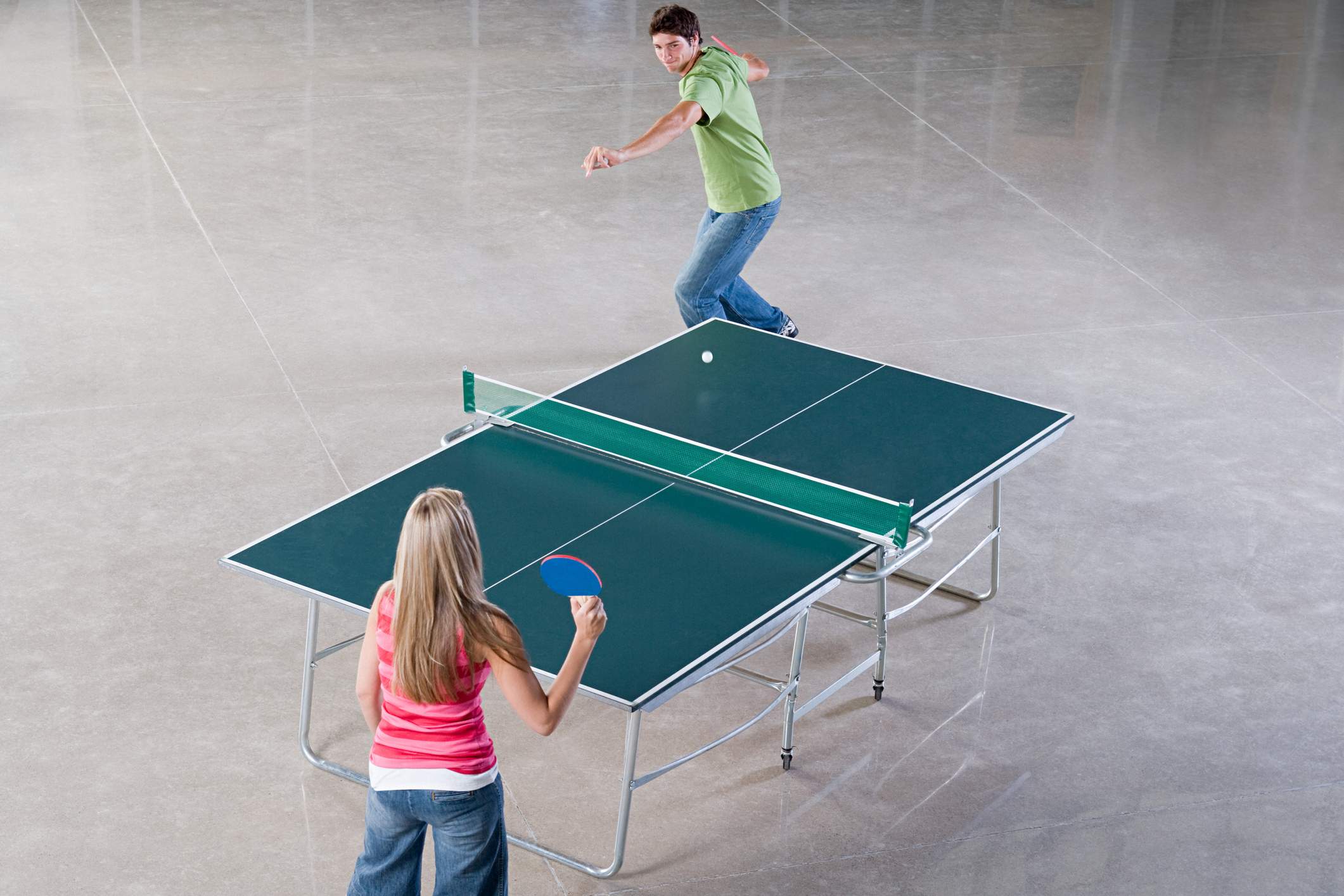 Die meisten Jugendlichen sind voller Energie und Tischtennis hilft, diese Energie zu Fokussieren.