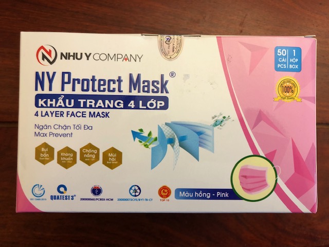 Gesichts Schutz Masken Pink, Gelb, Grün / Pretect Face Masks