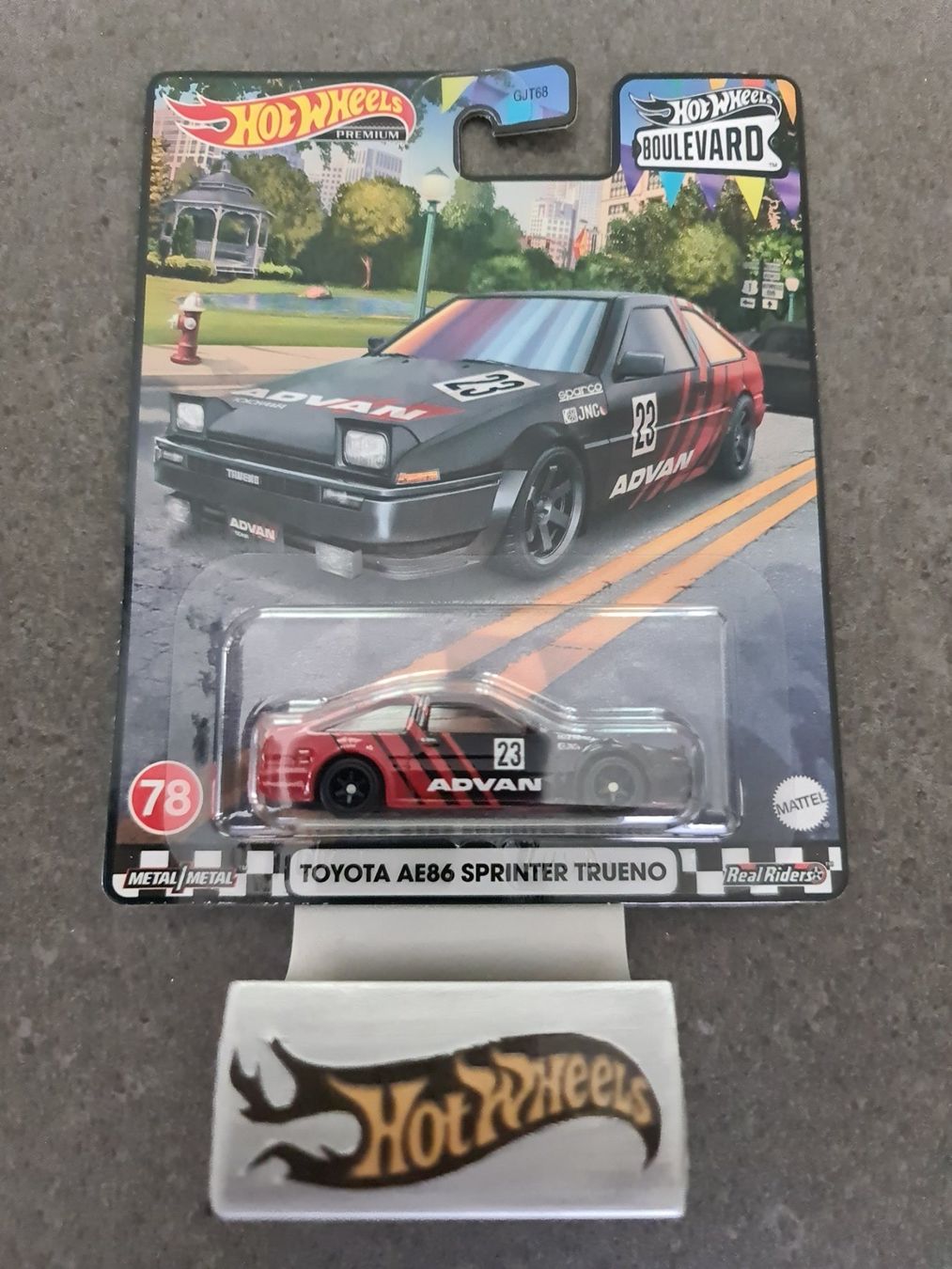 Hot Wheels Premium Boulevard 78 Toyota AE86 Sprinter Trueno