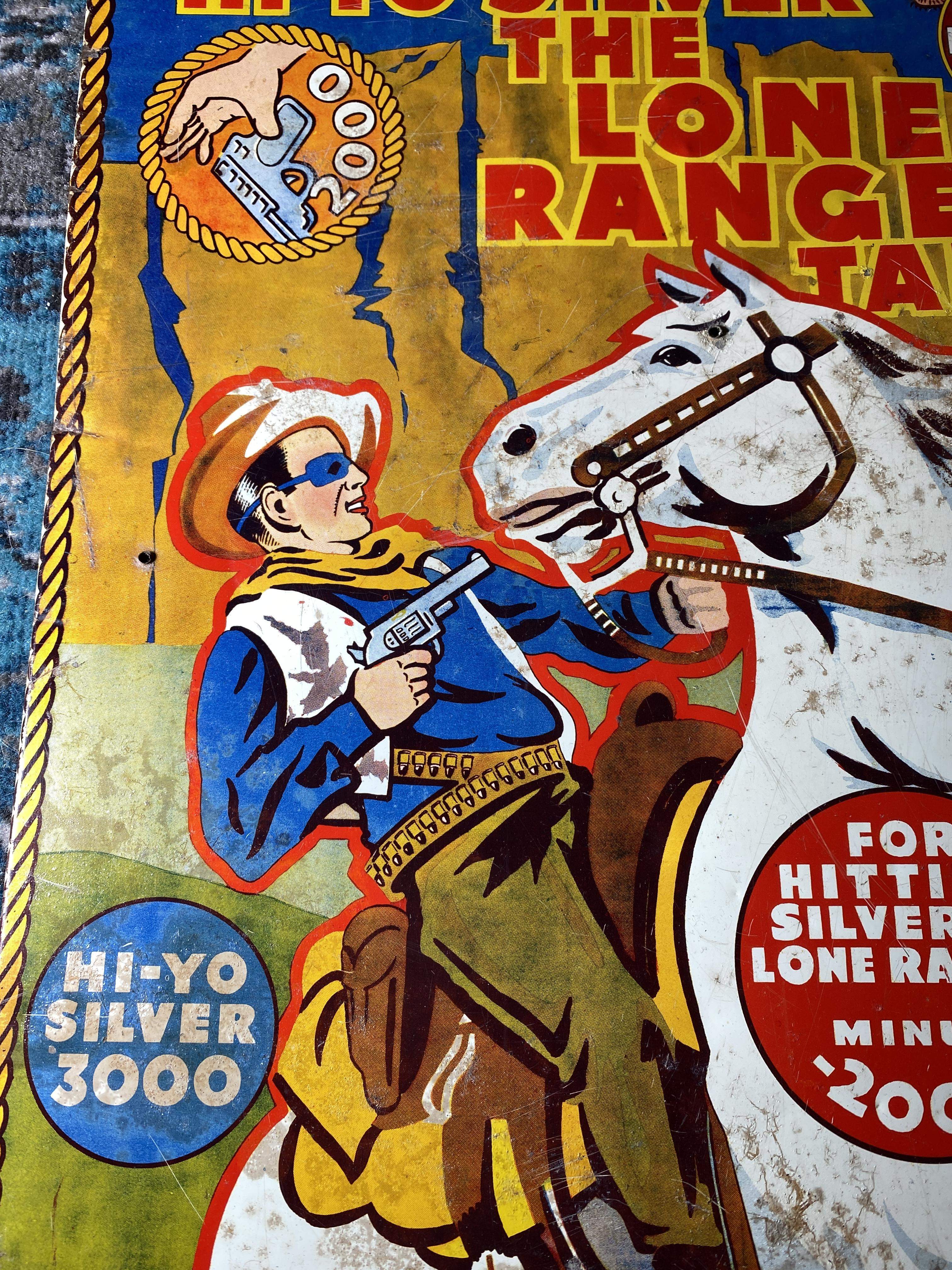 Blechschild The Lone Ranger USA von 1938