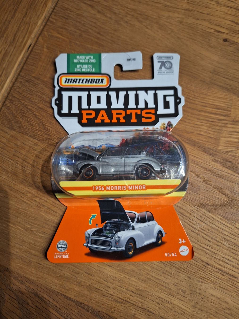 Matchbox Moving Parts 2023 1956 Morris Minor 50/54