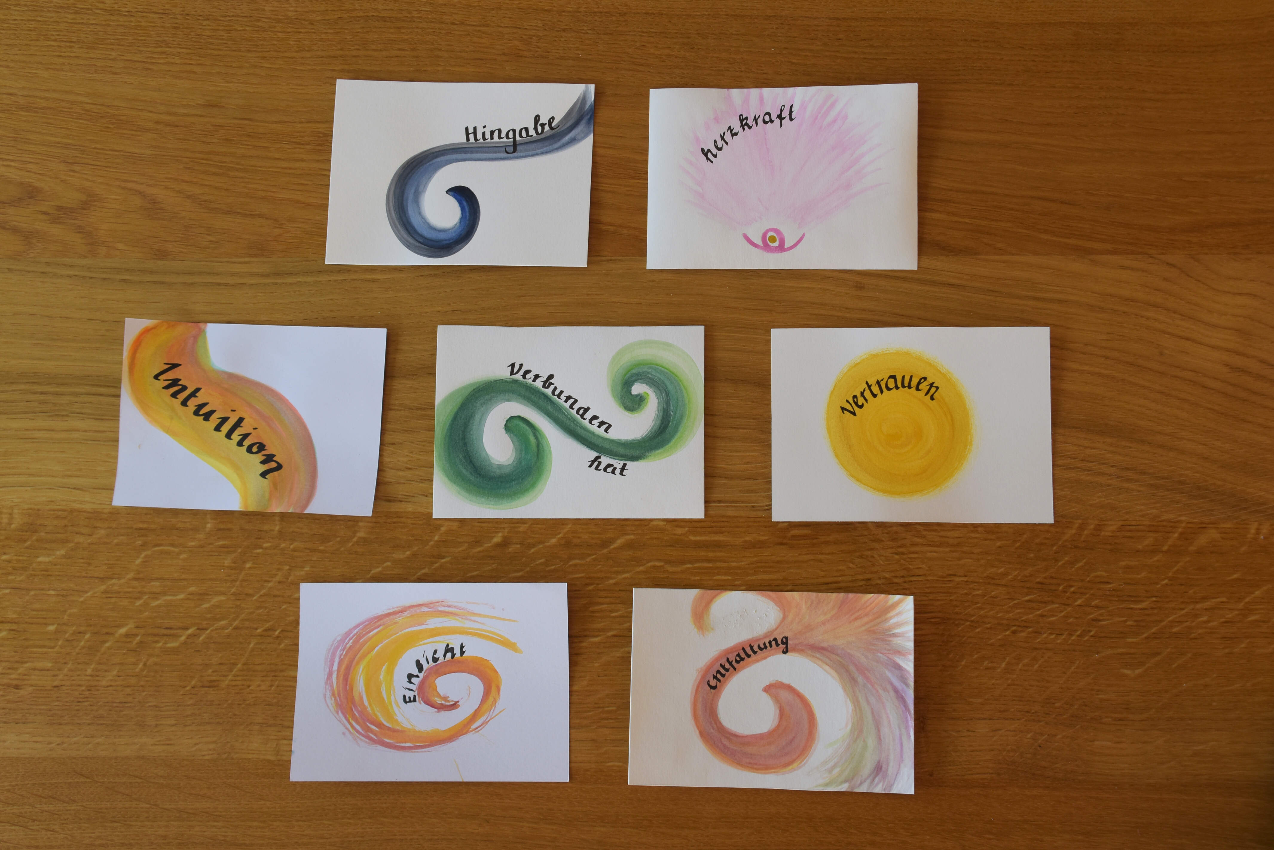 Impulskarten Karten Impuls Malen Farben