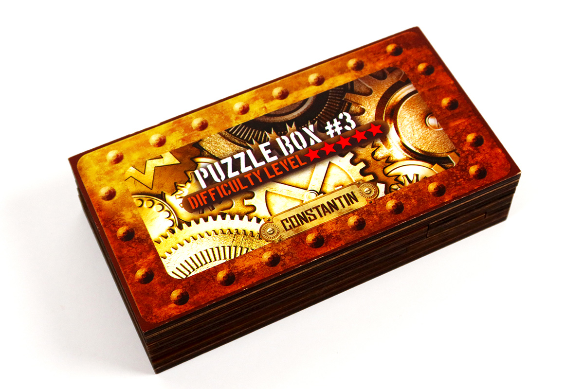 Constantin-Puzzlebox Nr. 3 - Toll für Geldgeschenke oder Kleinigkeiten