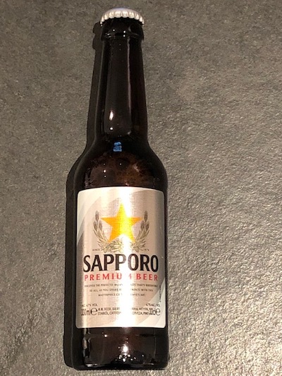 Sapporo Beer, Sapporo Bier aus Tokio Japan 330ml.