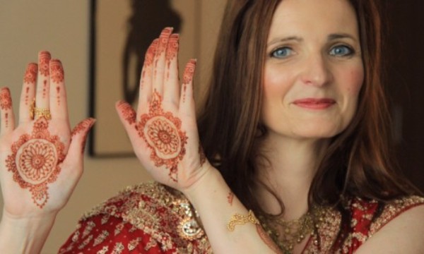 Henna Art ist für alle Kulturen ein tolles Erlebnis. Das war eine indisch-schweizerische Hochzeit