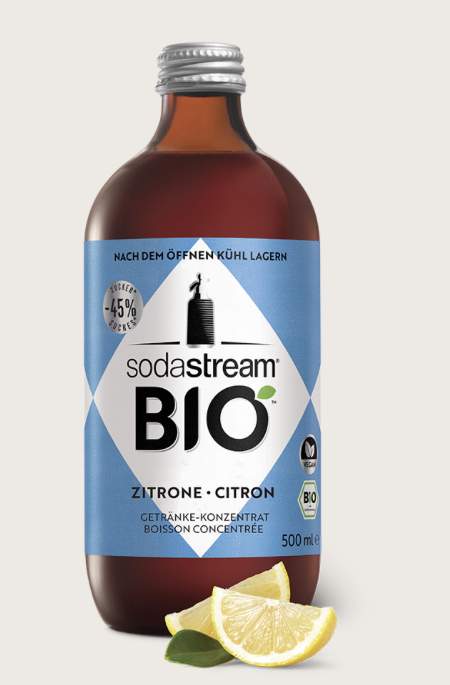 SodaStream BIO Sirup Zitrone 500ml
