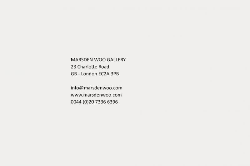 MARSDEN WOO Gallery London