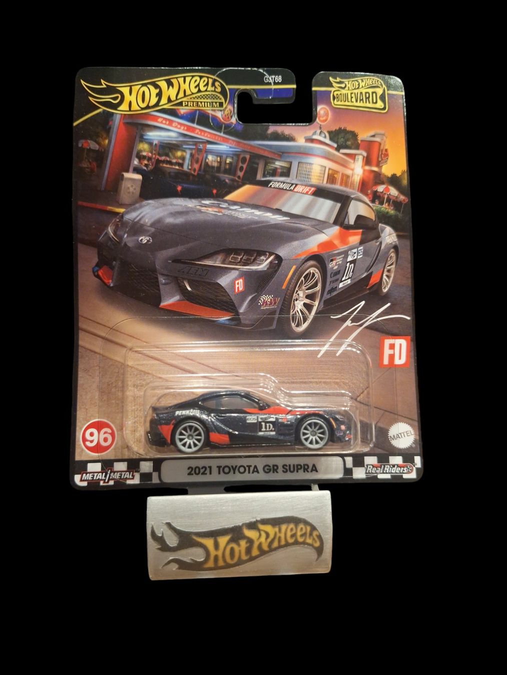 Hot Wheels Premium Boulevard #96 2021 Toyota GR Supra