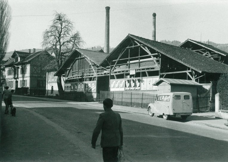 Tonwarenfabrik Bodmer im Jahr 1953