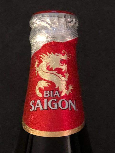 Bia Saigon, Saigon Bier aus Ho Chi Minh City Vietnam 355ml.
