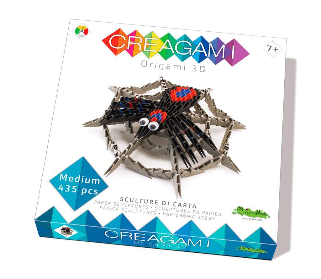 Origami 3D  Spinne 435 Teile
