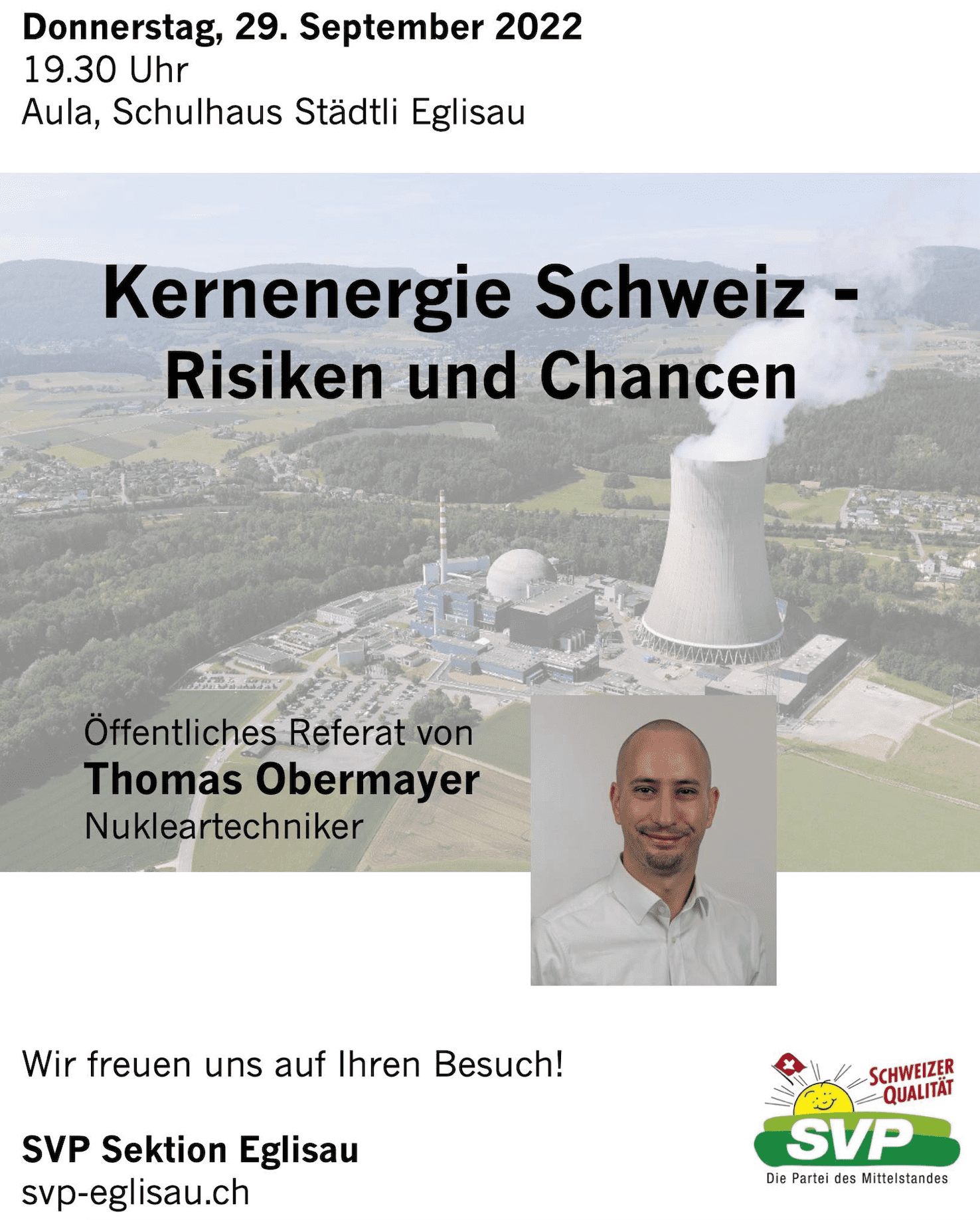 Kernenergie Schweiz - Risiken und Chancen