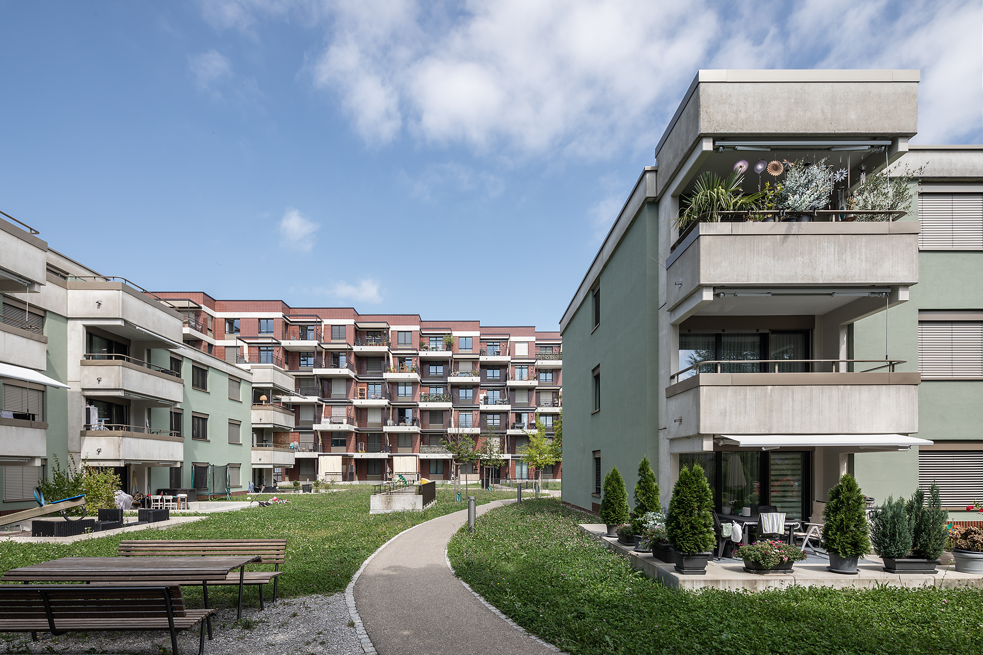 Siedlung Langfurren, Wetzikon - Galli Rudolf Architekten AG