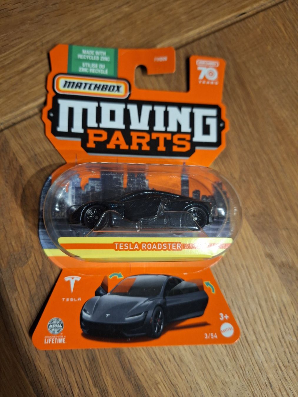 Matchbox Moving Parts 2023 Tesla Roadster