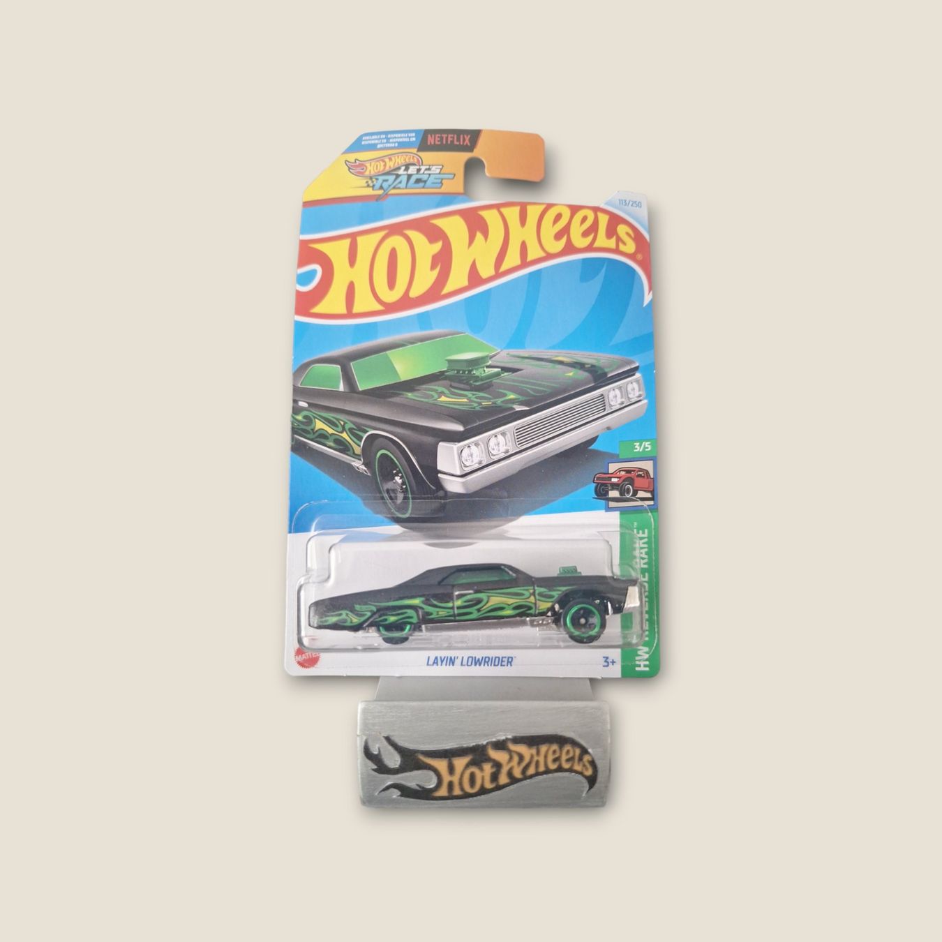 Hot Wheels HW Reverse Rake 2024 Layin' Lowrider 3/5 L