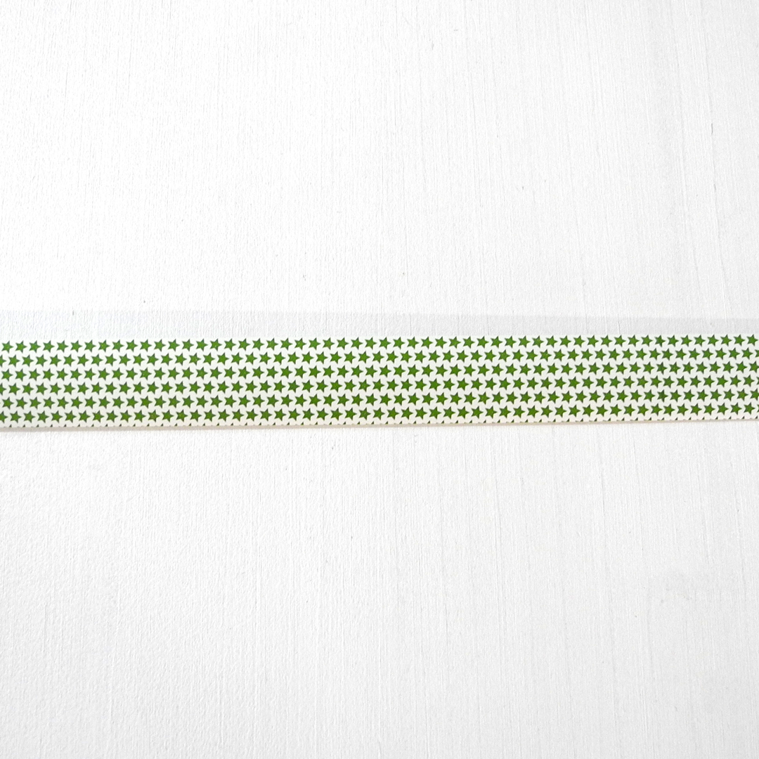 SERPENTINE EN PAPIER VERT 15mm / 30mm