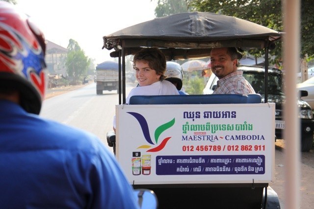 Arrival in Siem Reap