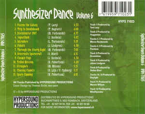 Various - Synthesizer Dance Volume 6