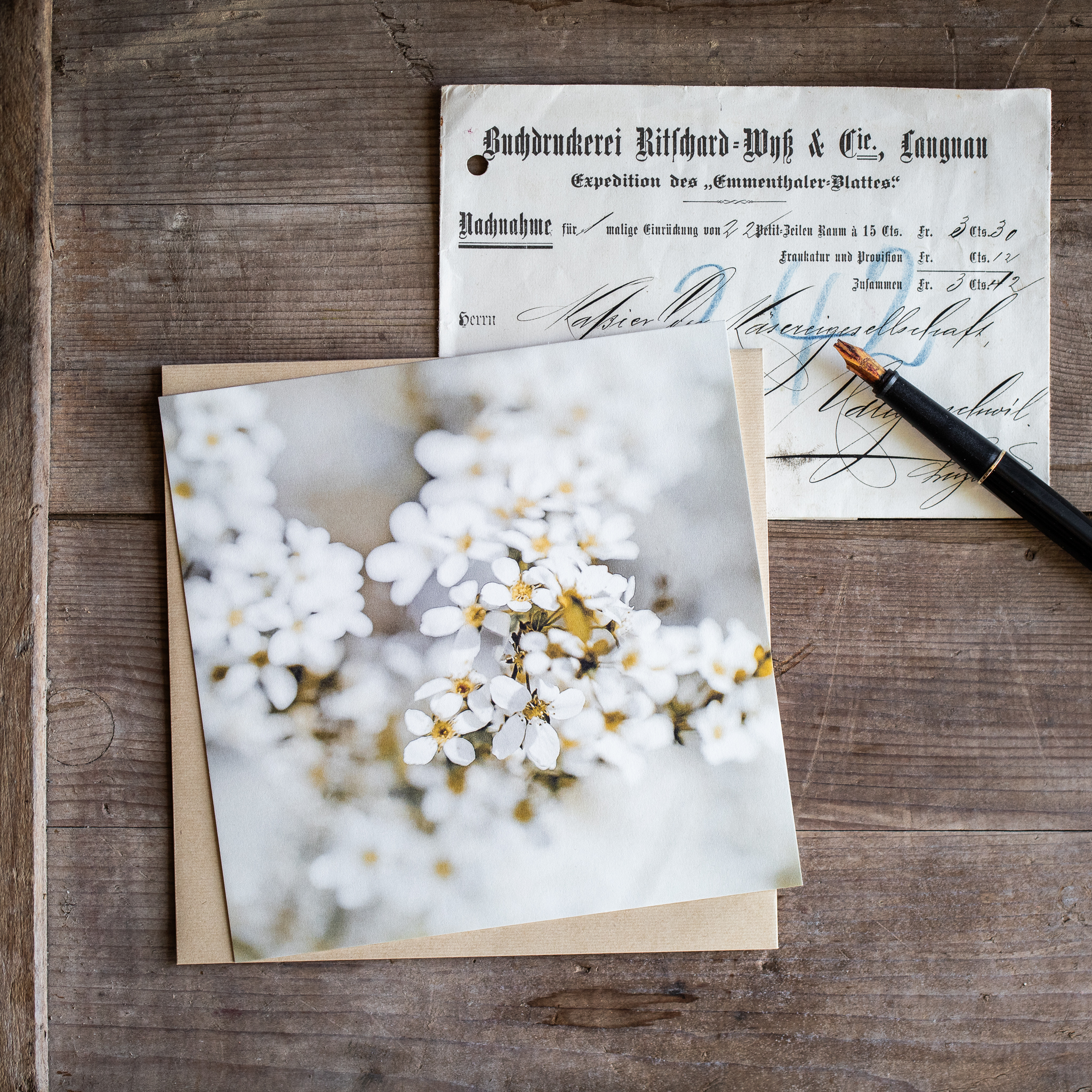 Blütenpracht Fotokarte