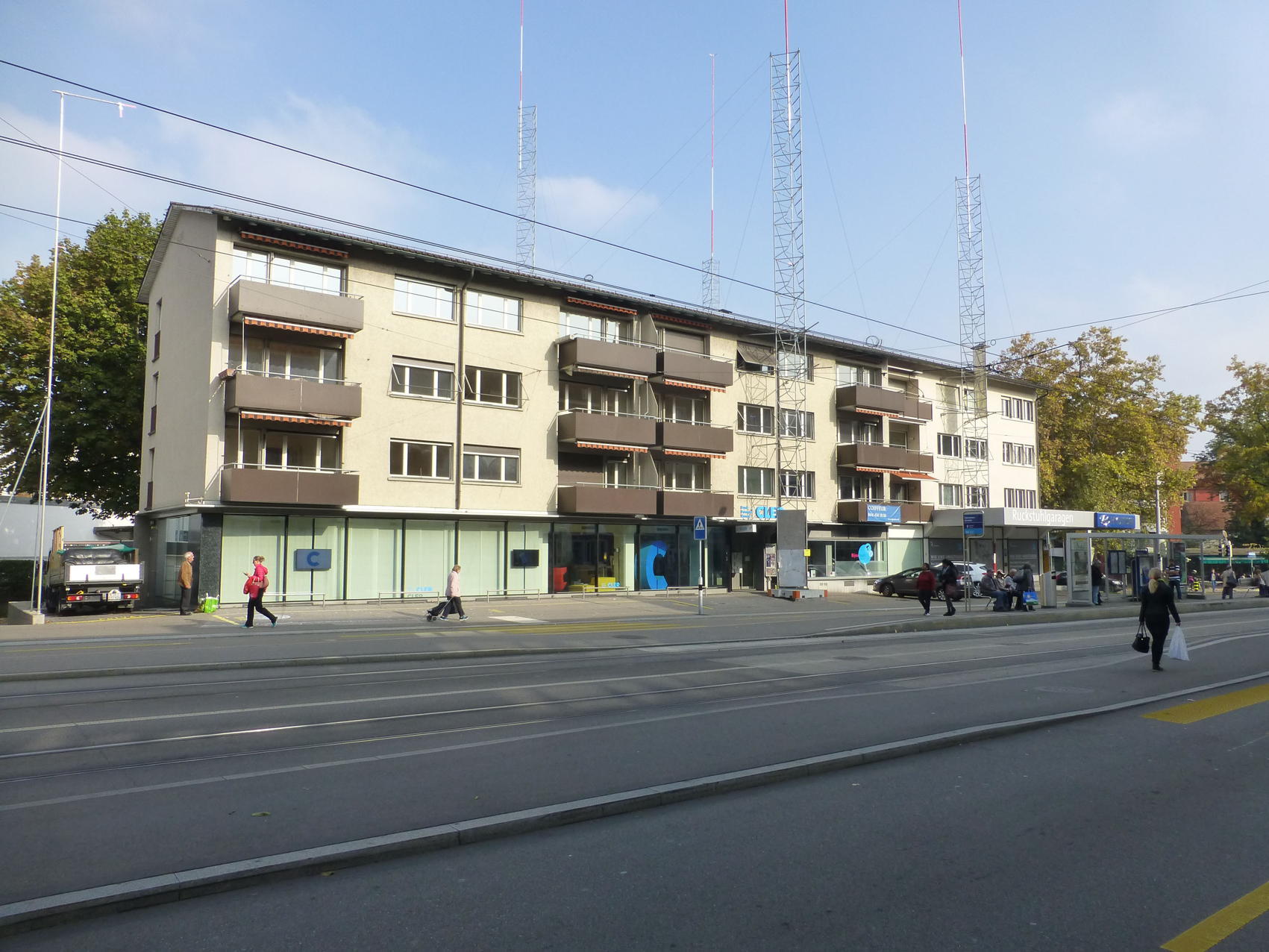 Birmensdorferstrasse 308 bis 310 im Jahr 2018