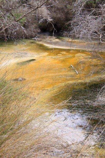 Sulphur turn nature yellow