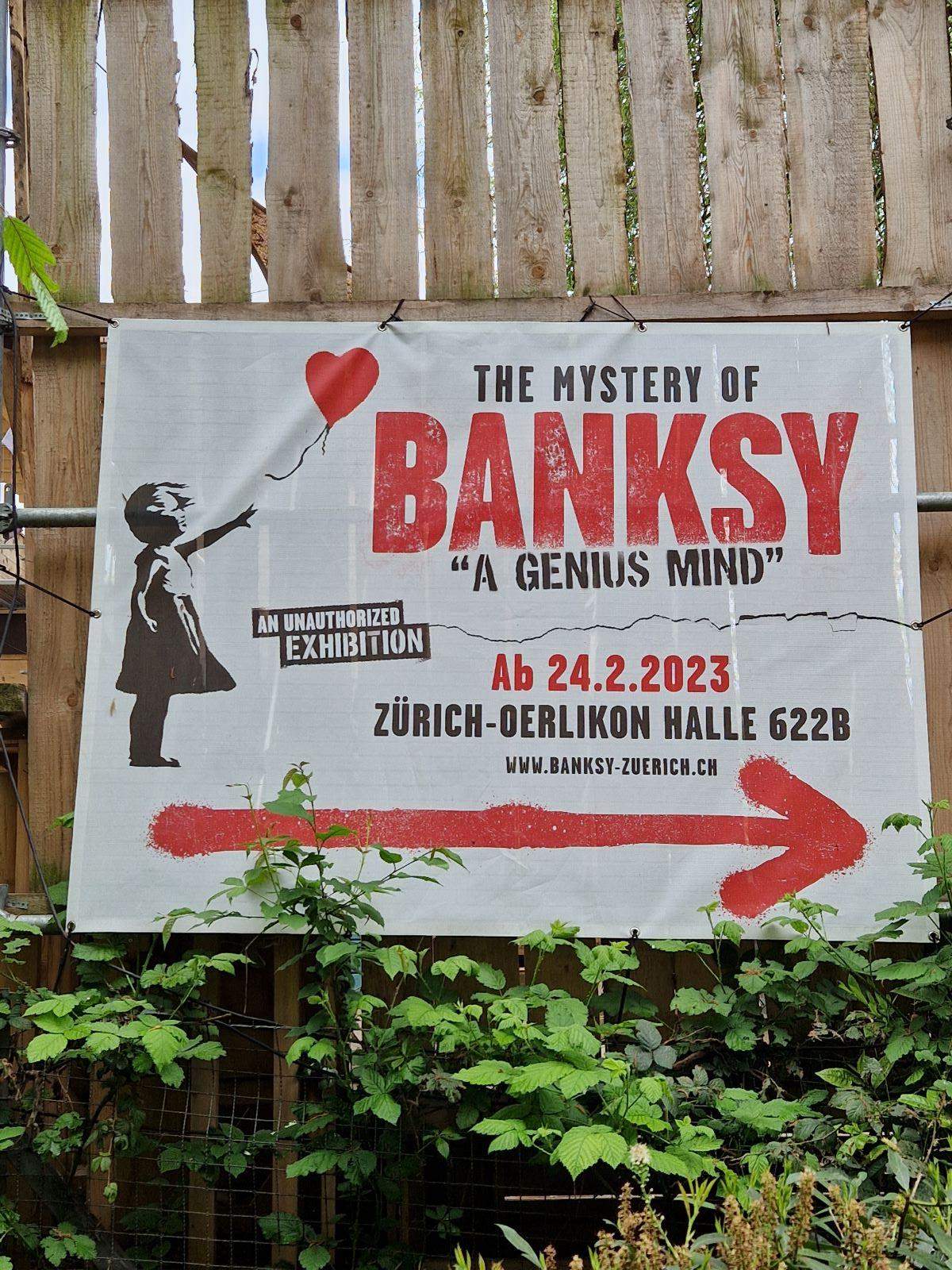Banksy-Ausstellung, 13.05.2023