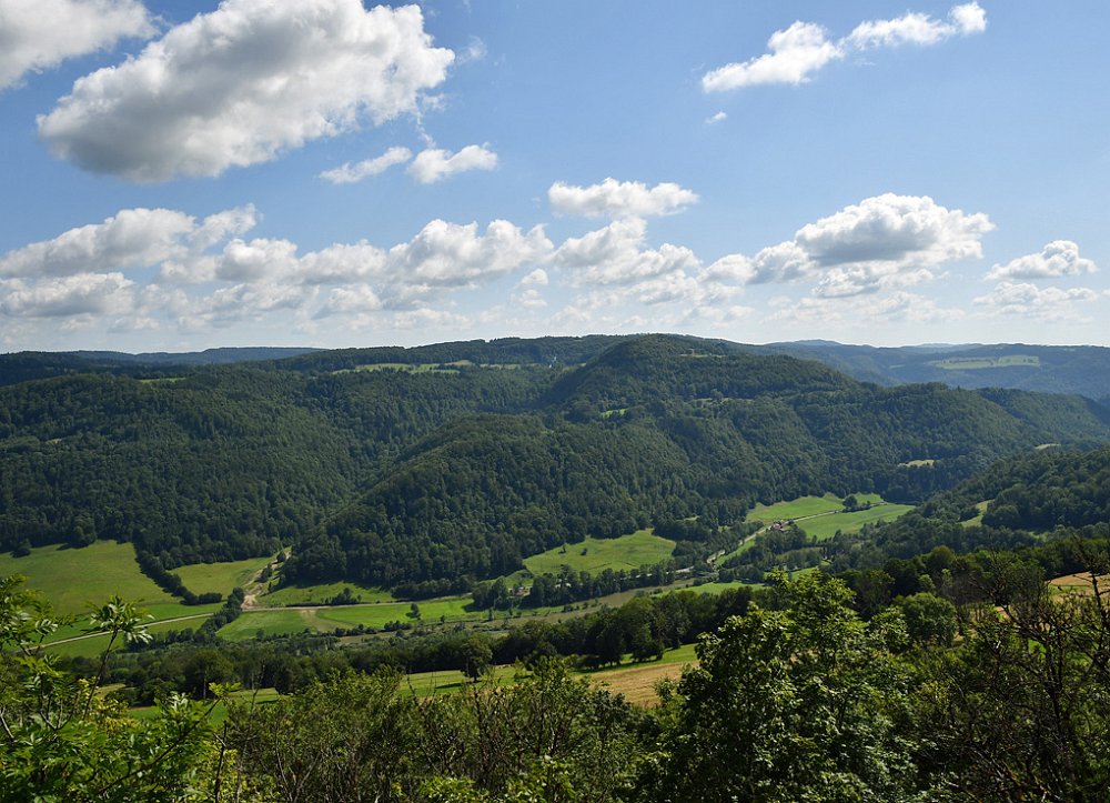 Blick über d'Gränze nach Frankriich