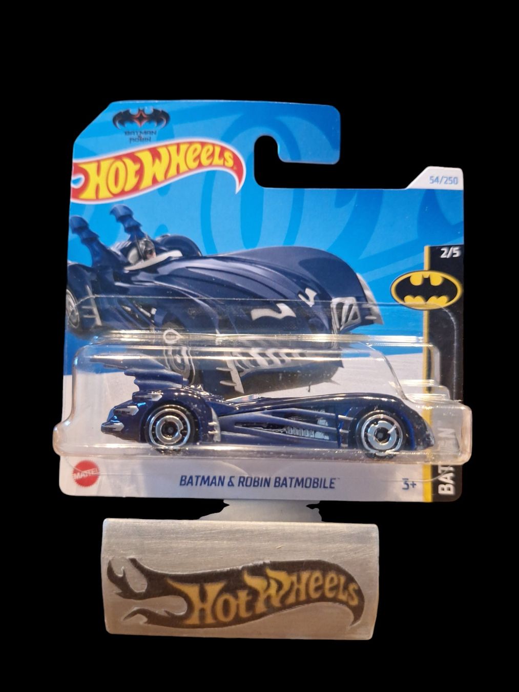 Hot Wheels Batman 2024 Batman & Robin Batmobile 2/5 S