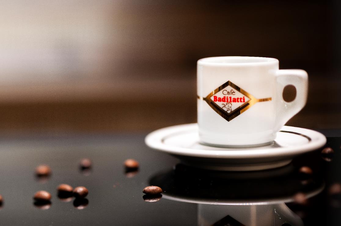 Espresso Tasse mit Unterteller "Badilatti" je 6 Stück