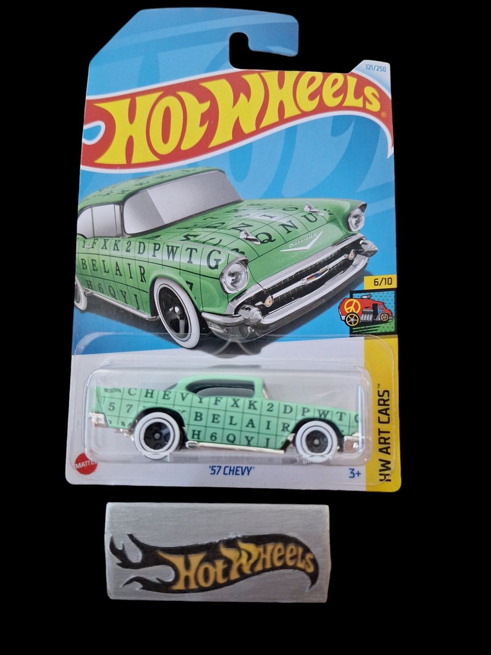 Hot Wheels HW Art Cars 2024 57 Chevy 6/10 L